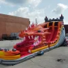 22' Dragons Reign Double Lane Water Slide