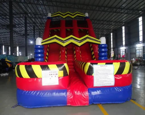 20′ Lightning Strike Dual Lane DRY Slide – Top-Tier Inflatable Party ...